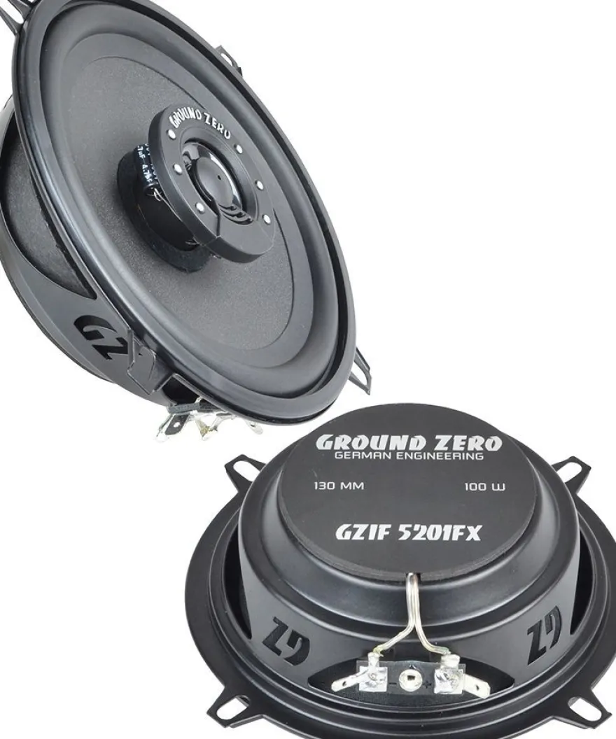 Ground Zero GZIF5201FX Lautsprecher 13 cm Koax flach