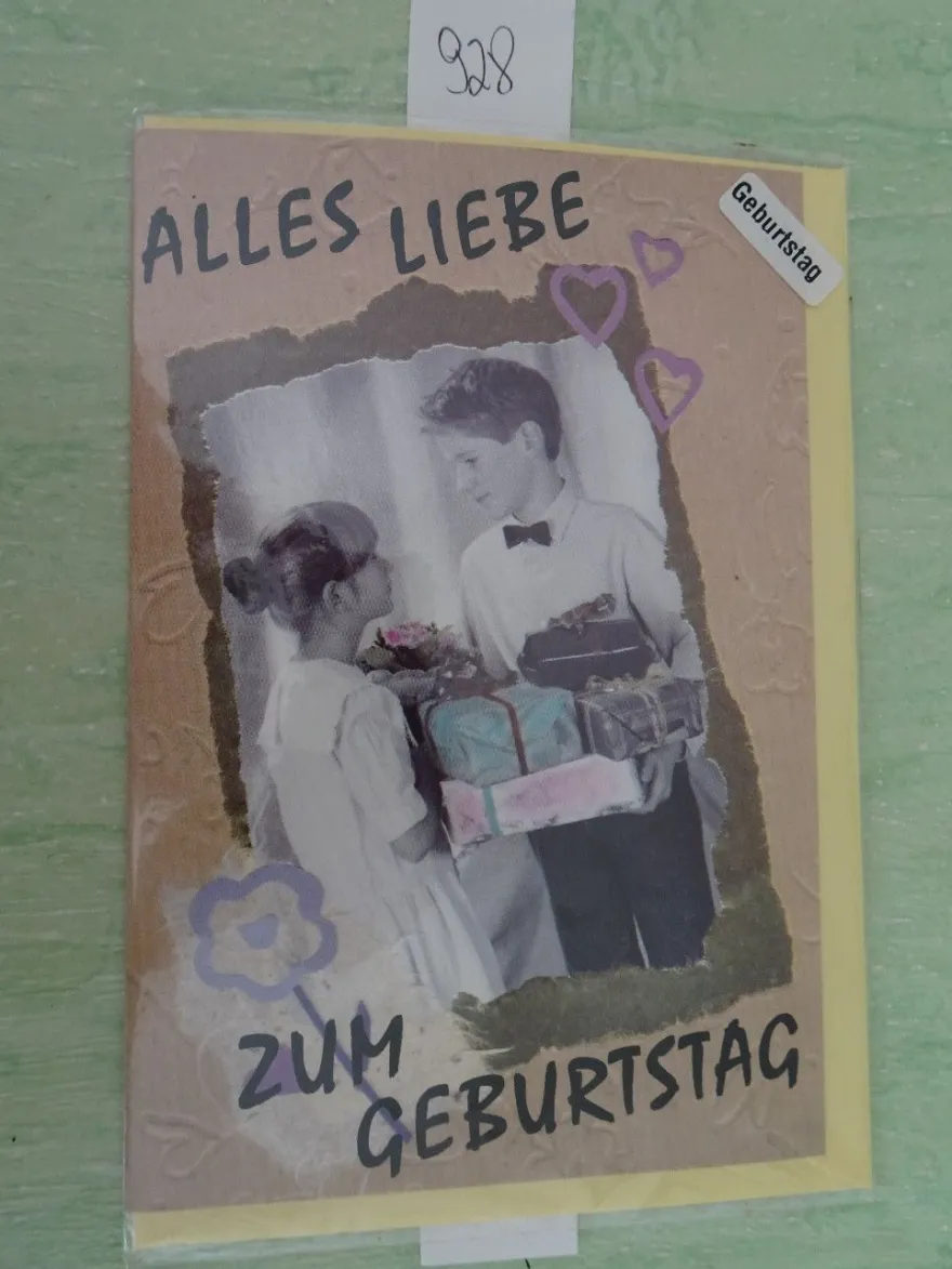 Grußkarten Geburtstag Intro Card Kinder
