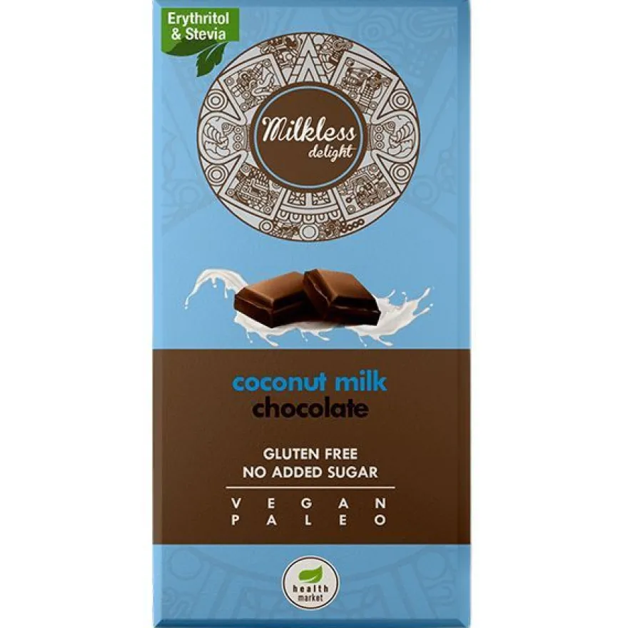 80g Tafel Schokolade ohne Zuckerzusatz Vegan Glutenfrei Paleo