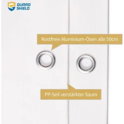 GUARD SHIELD Abdeckplane 2x2 m weiß