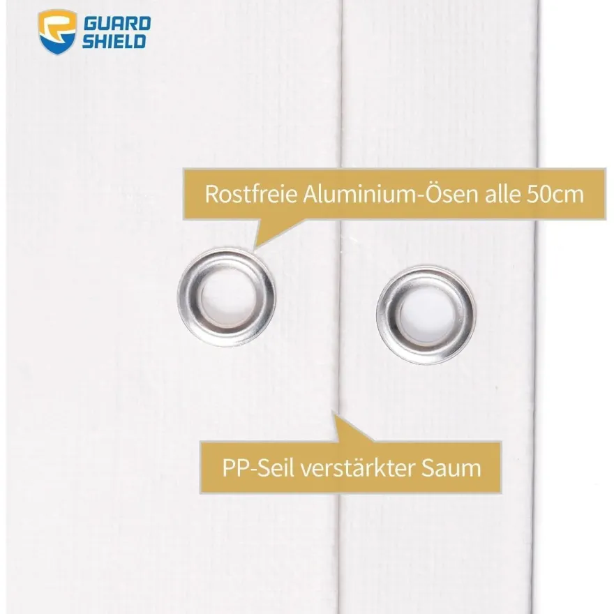 GUARD SHIELD Abdeckplane 2x2 m weiß
