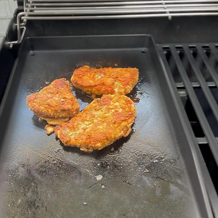 Gusseisen Grillplatte 44,5x26cm für Weber Spirit Gasgrills