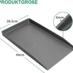 Gusseisen Grillplatte 44,5x26cm für Weber Spirit Gasgrills