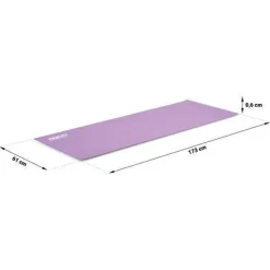 Gymnastikmatte 173 x 61 cm Neo-Sport - 192102 lila
