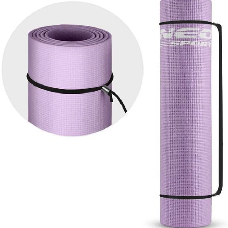 Gymnastikmatte 173 x 61 cm Neo-Sport - 192102 lila