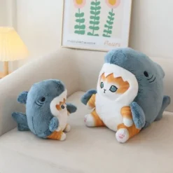 Hai fisch katze Kawaii Plüsch Spielzeug Plüschtiere Madchen