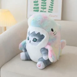 Hai fisch katze Kawaii Plüsch Spielzeug Plüschtiere Madchen
