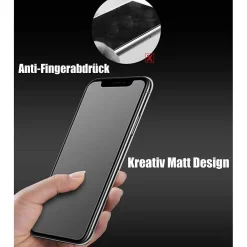 Haiwill 3x Matt Schutzfolie für iPhone 11 Pro Max / XS Max - Kratzfest