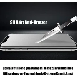 Haiwill 3x Matt Schutzfolie für iPhone 11 Pro Max / XS Max - Kratzfest
