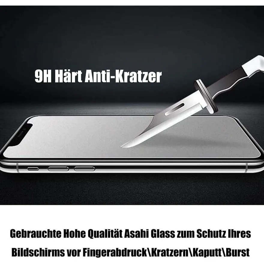 Haiwill 3x Matt Schutzfolie für iPhone 11 Pro Max / XS Max - Kratzfest