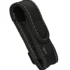 Haller Nylon Etui für Taschenmesser schlankes Messeretui Heft bis 11 cm schwarz