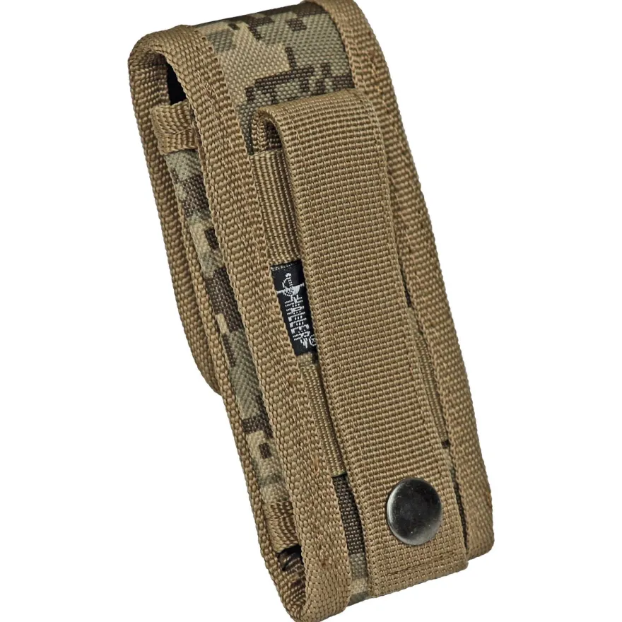 Haller Nylonetui Messeretui für Taschenmesser Heft 11-13 cm quer/längs sand camo
