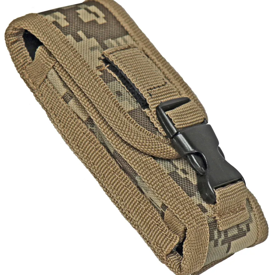 Haller Nylonetui Messeretui für Taschenmesser Heft 11-13 cm quer/längs sand camo