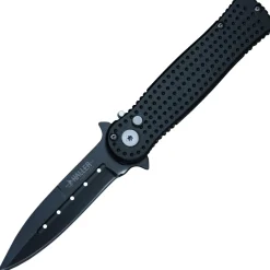 Haller Springmesser mit Sicherung Leichtmetallgriff mit Gürtelclip (ab 18)