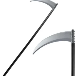 Halloween Sensenmann Kostüm Sense 150cm Horror Sichel Grim Reaper Cosplay