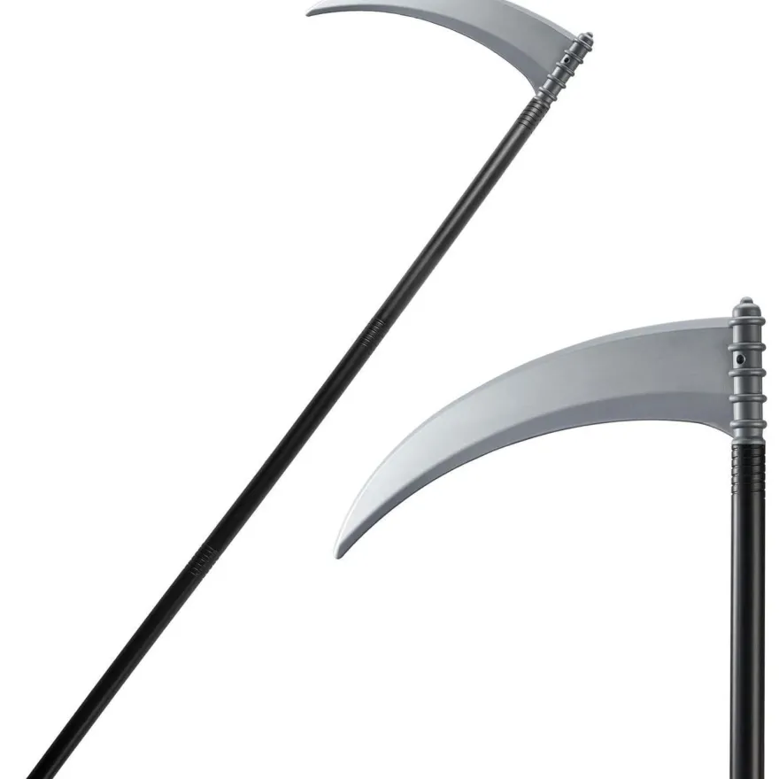 Halloween Sensenmann Kostüm Sense 150cm Horror Sichel Grim Reaper Cosplay
