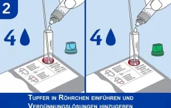 Halsschmerzen Heimtest 1 Stück - Streptokokken A Test für Zuhause