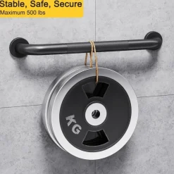 Haltegriff Edelstahl Rutschfest 41cm Badewanne Dusche Sicherheitsgriffe