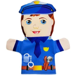 12 Handpuppen Familienmitglieder aus Stoff Plüsch Spielzeug Plüschtiere
