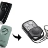 Handsender EcoStar kompatibel ersetzt H?rmann RSE2 433 RSC2 Funk Fernbedienung Garage