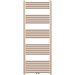 Handtuchheizkörper mit Mittelanschluss in gebürstetem Kupfer ? 1600x600mm, 557 Watt