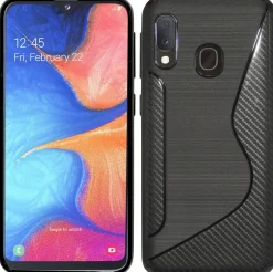 Handyhülle Samsung Galaxy A20e Silikon Hülle Schutzhülle Case Cover Backcover