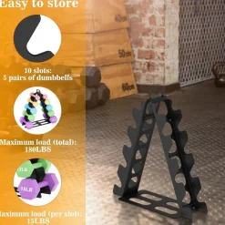 Hantelständer Rack Gewichtsorganisator für Hanteln Gym Fitnessstudio