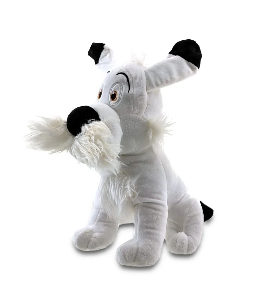 Happy People Plüschtier Idefix 35cm Kuscheltier für Asterix-Fans weicher Stoff