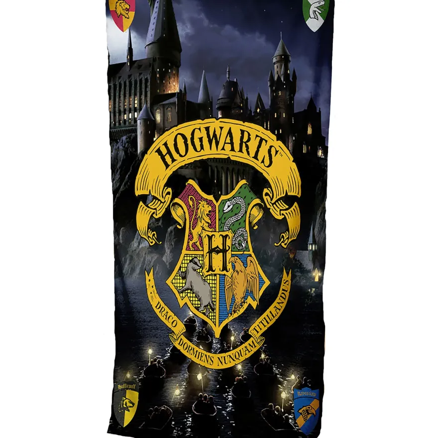 Harry Potter Hogwarts Badetuch 75x150 cm