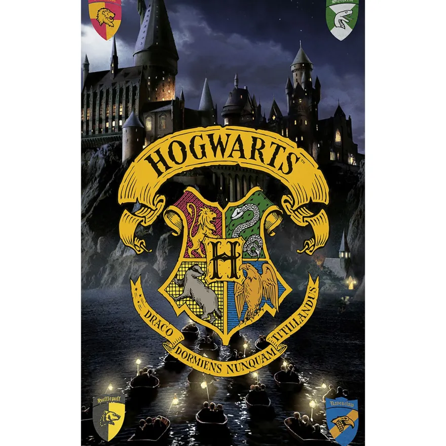 Harry Potter Hogwarts Badetuch 75x150 cm