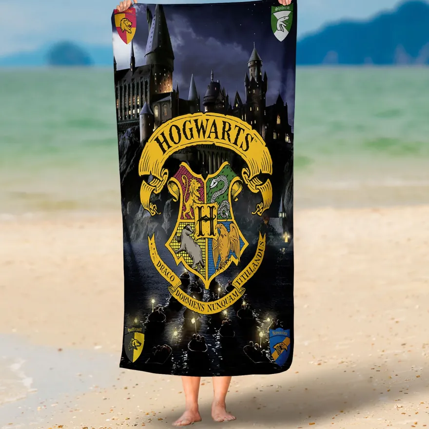 Harry Potter Hogwarts Badetuch 75x150 cm