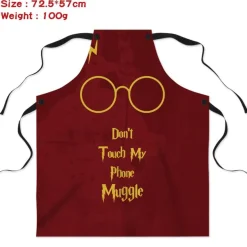 Harry Potter Witchcraft Wizardry Hogwarts Küche Café Schürze Wasserdicht BBQ Apron