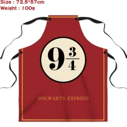 Harry Potter Witchcraft Wizardry Hogwarts Küche Café Schürze Wasserdicht BBQ Apron
