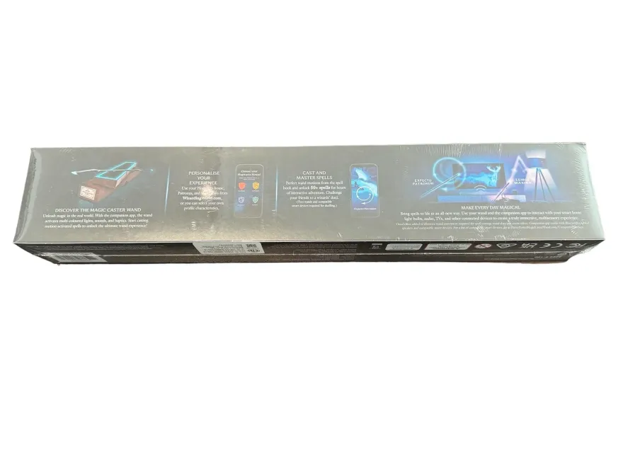 Harry Potter Zauberstab Magic Caster Wand Defiant Blau Neu in OVP