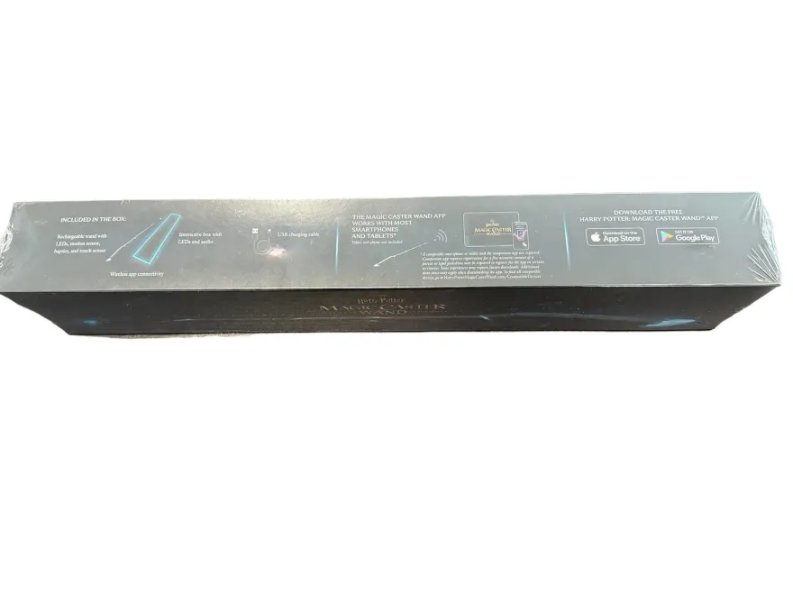 Harry Potter Zauberstab Magic Caster Wand Defiant Blau Neu in OVP