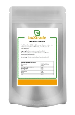 Haselnüsse natur 100g