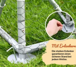 Hasen Kaninchen Freilaufgehege Auslauf Freigehege