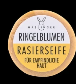 Haslinger Rasierseife Ringelblumen 60g für empfindliche Haut