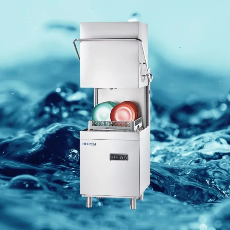 Hauben-Spülmaschine HERO24-1007-ECO - Korb 500x500