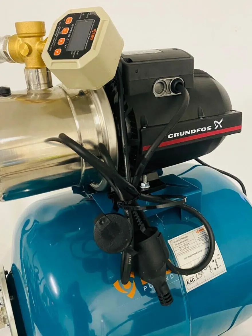 Hauswasserwerk Grundfos Pumpe JP 4-47 4000l/h Trocklaufschutz elek Druckschalter