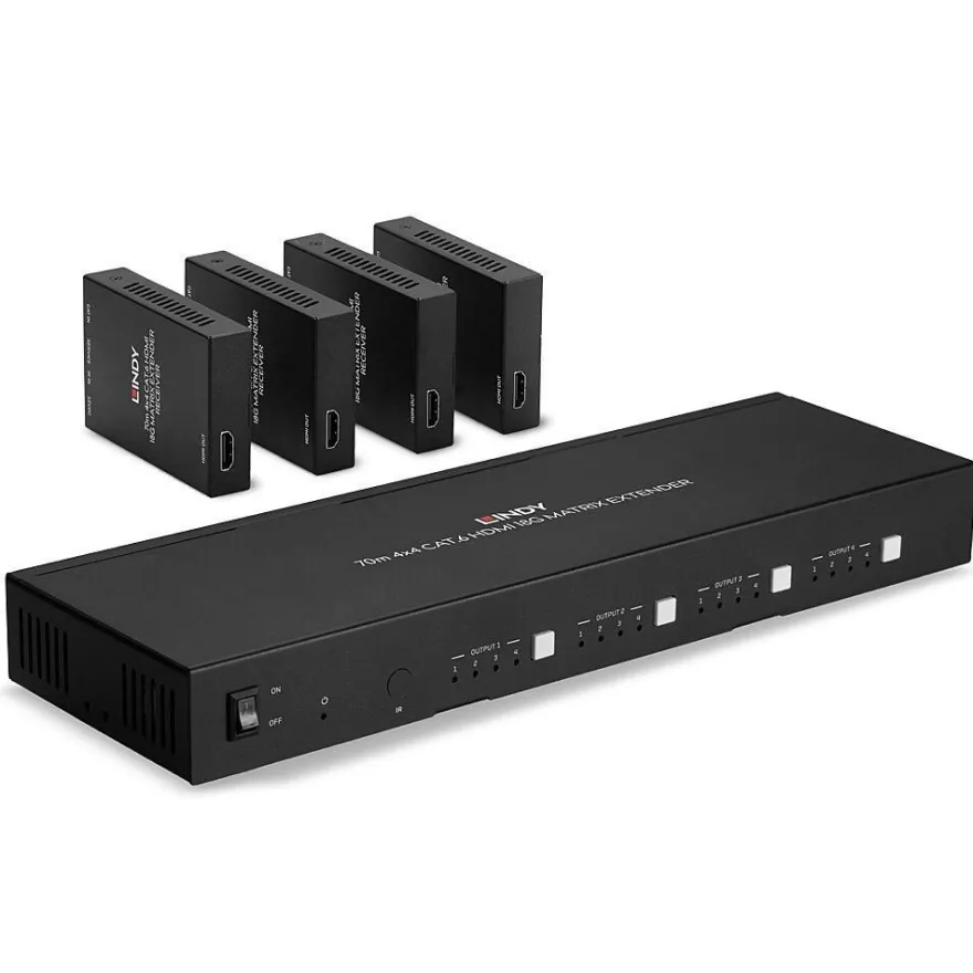 HDMI Extender Lindy 4K Matrix Verteiler