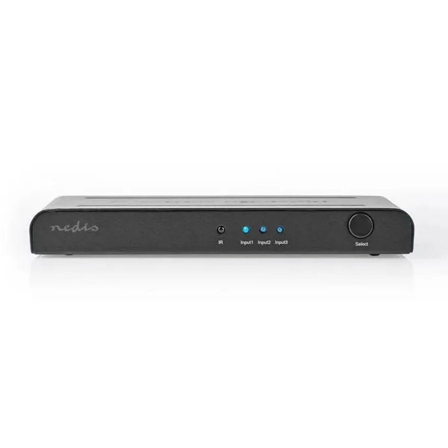 HDMI Switch Nedis 3 Ports 4K Ultra HD