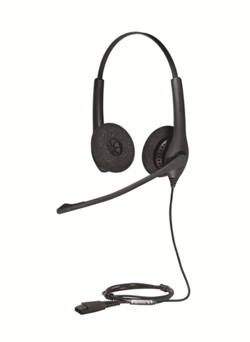 Headset Jabra BIZ 1500 Duo mit flexiblem Mikrofon