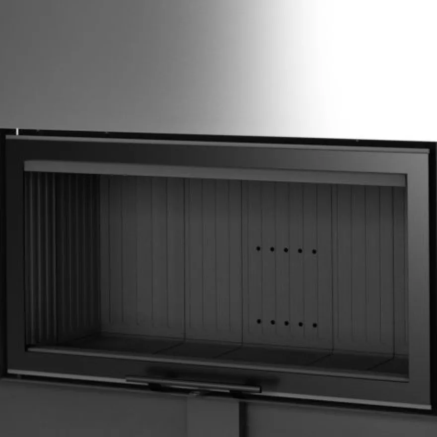 Heatro 81H Black Kamineinsatz mit Hebetür 12kW