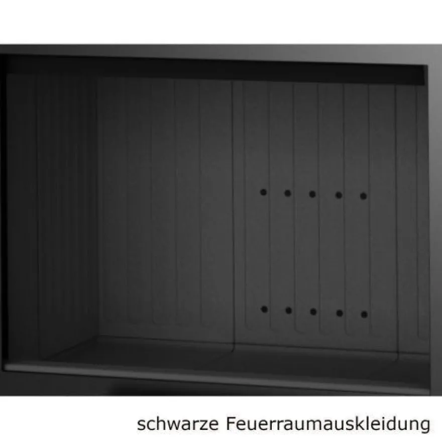 Heatro 81H Black Kamineinsatz mit Hebetür 12kW