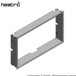 Heatro 81H Black Kamineinsatz mit Hebetür 12kW