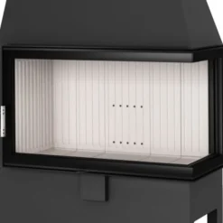 Heatro 69P Eck-Kamineinsatz 11kW rechtsverglast