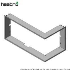 Heatro 69P Eck-Kamineinsatz 11kW rechtsverglast