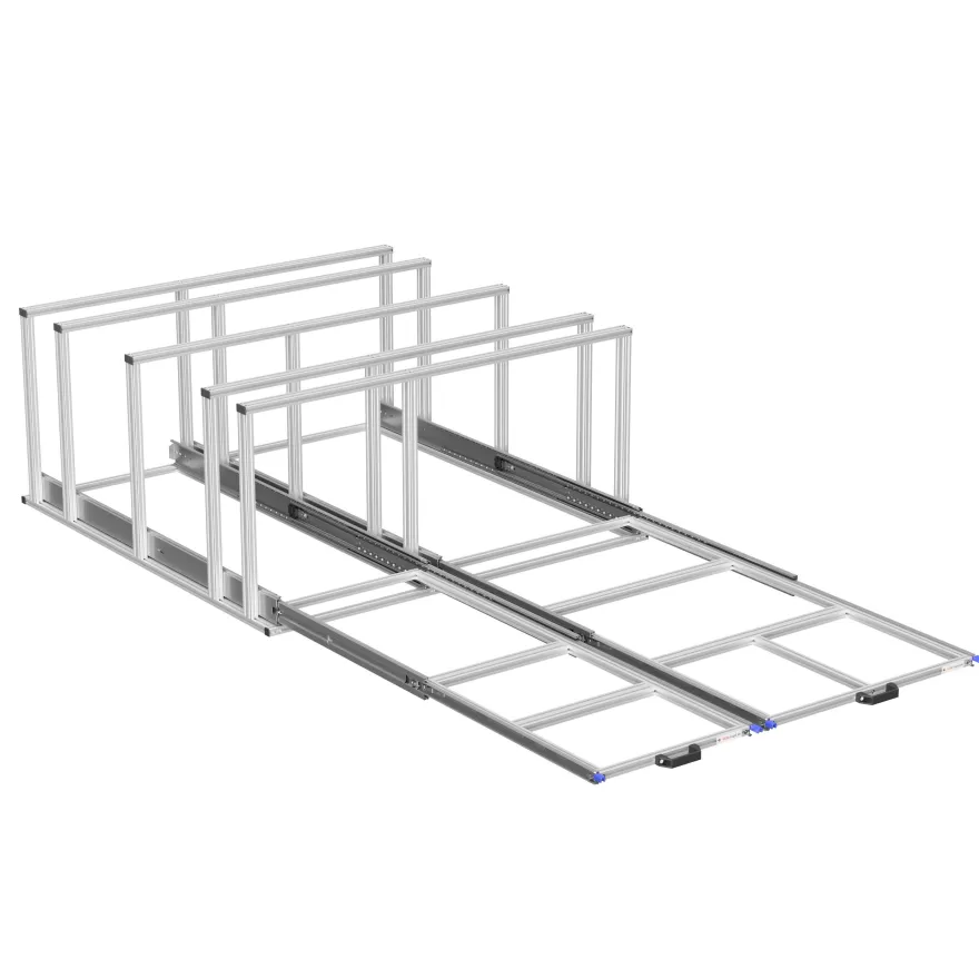 Heckauszug Kastenwagen Doppelauszug 1200mm mit Ablagen Fläche