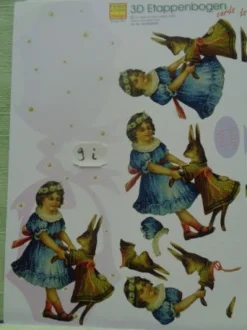 Heike Schäfer 3D Schneidebogen Etappenbogen cards Frohe Ostern